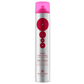 Hair Spray Extra Strong With Silk Protein - Extra silno tužiaci lak na vlasy s proteínom